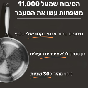 Frying titanium pan